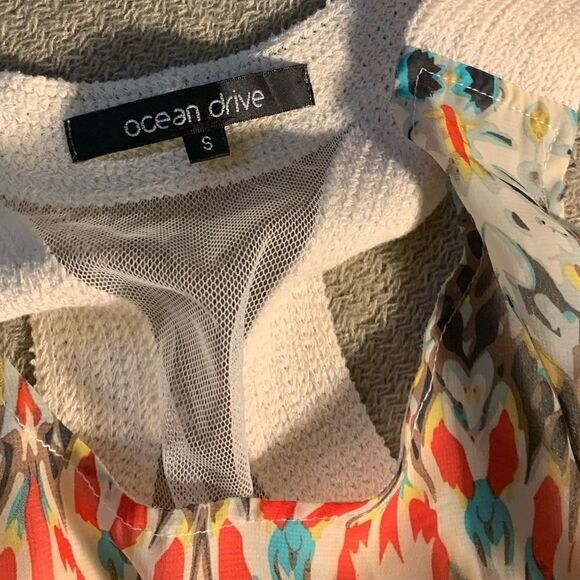 3 for $30! Ocean Drive multi coloured dress - Picture 3 of 8